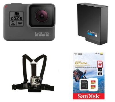 Gopro HERO5 4K Ultra HD Action Camcorder & Accessory Bundle Gopro HERO5 4K Ultra HD Action Camcorder & Accessory Bundle